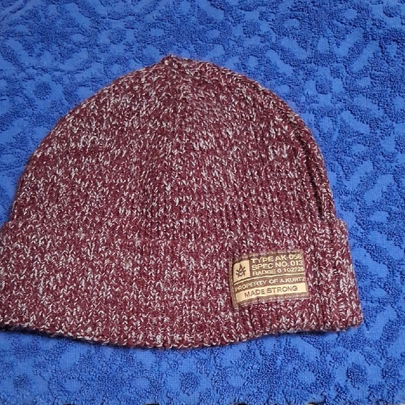 a.kurtz Other - A.Kurtz Bounty Beanie MADE STRONG Watchcap Maroon Unisex